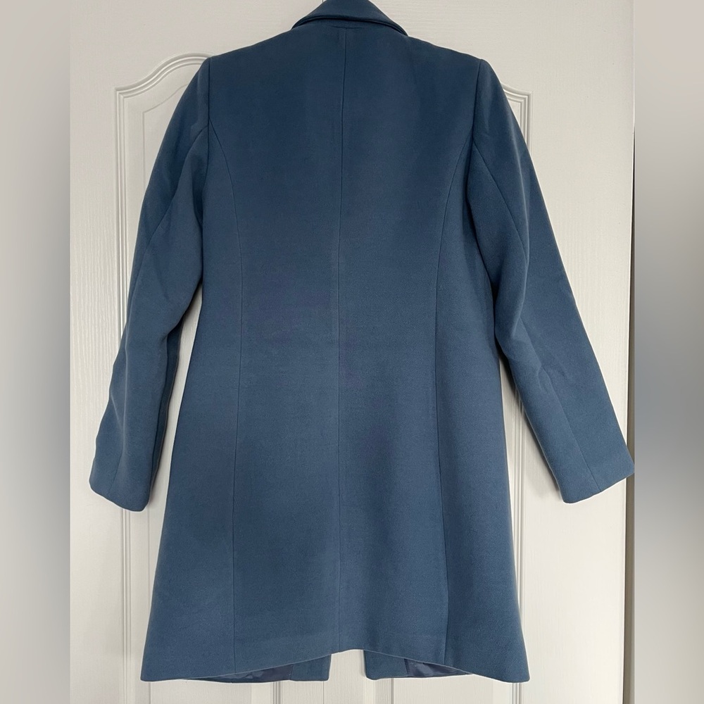 Slate Blue Vero Moda Small Ladies Coat - Picture 2 of 9
